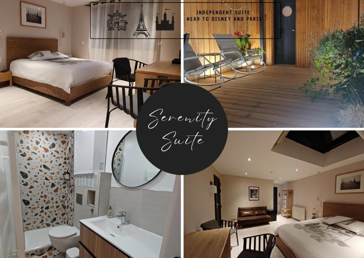 Serenity Indepedent Suite Near To Disneyland & Paris Bussy-Saint-Georges Exterior photo
